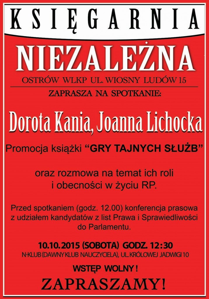 Ostrowski Kania Lichocka 2015