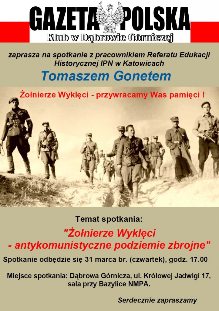 Dabrowa spotkanie z Tomaszem Gonetem