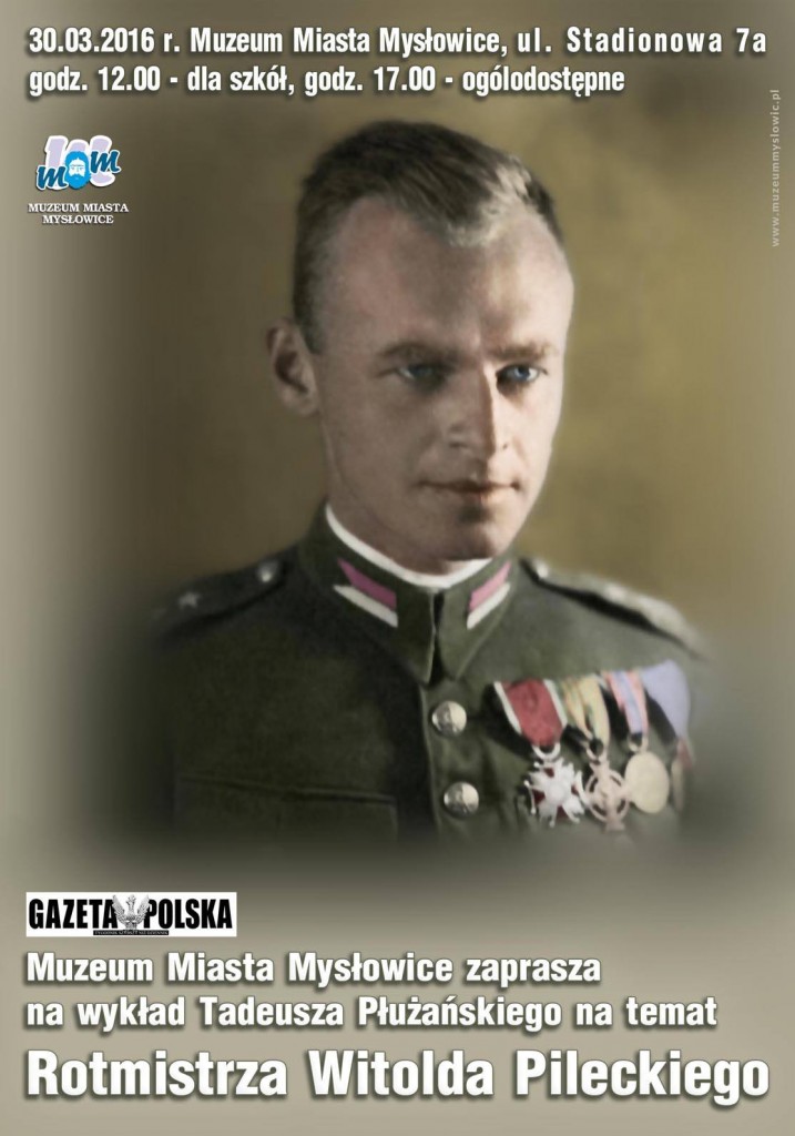 Myslowiece W.Pilecki plakat 2016