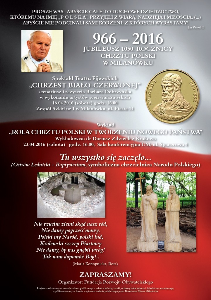 Milanowek_Chrzest Polski