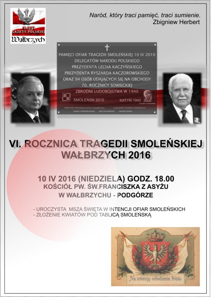 Walbrzych 10 kwietnia 2016