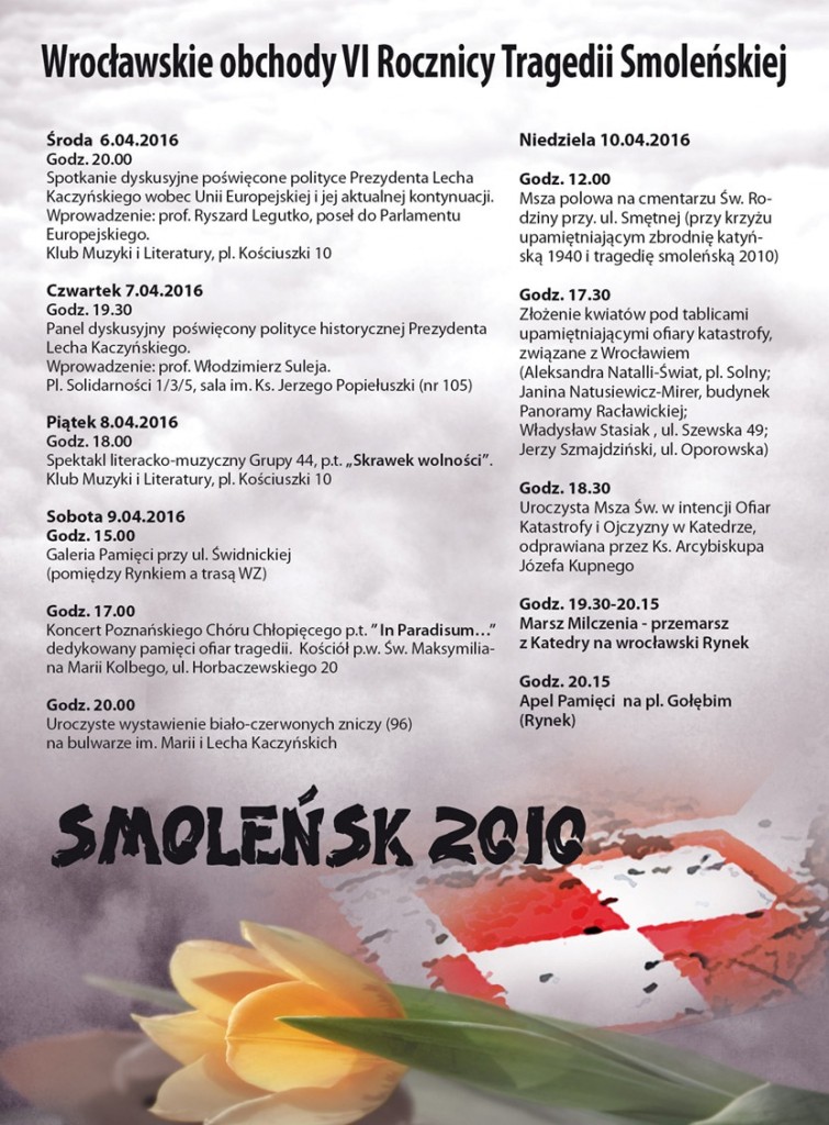 Wrocław 10 IV  2016