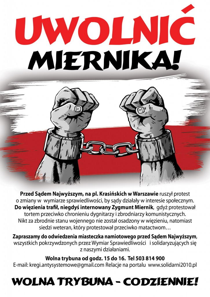 plakat_uwolnić Miernika (1)