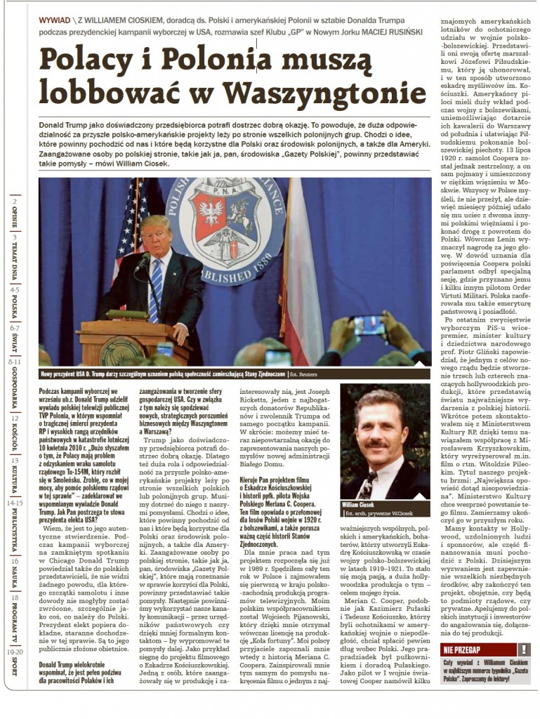 Nowy Jork - wywiad GPC