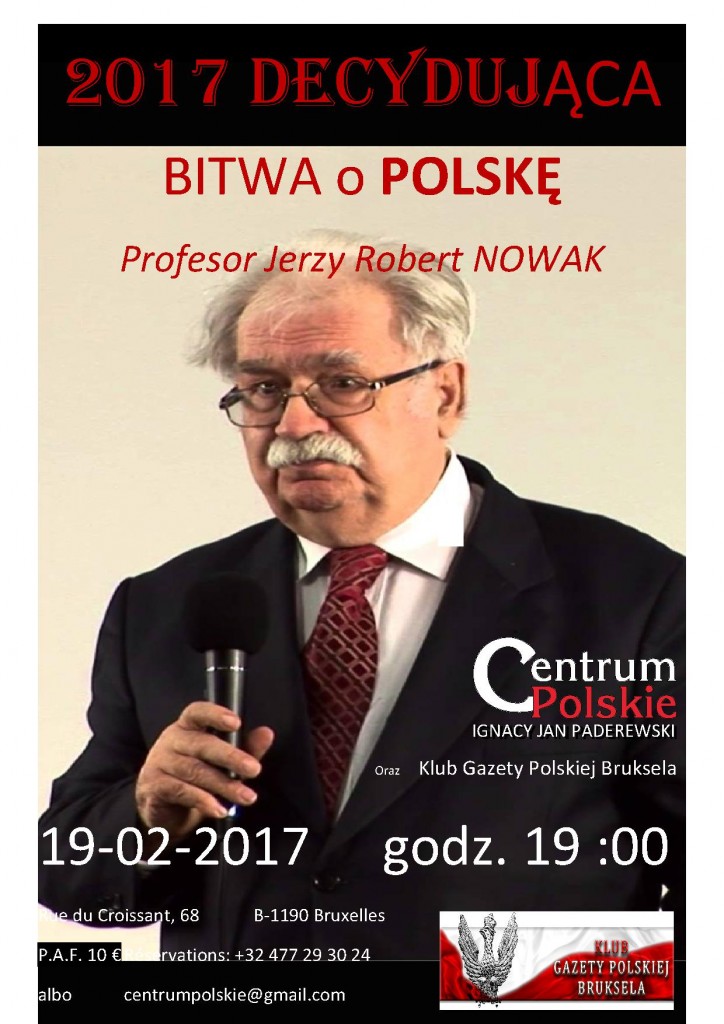 Bruksela J R Nowak 2017