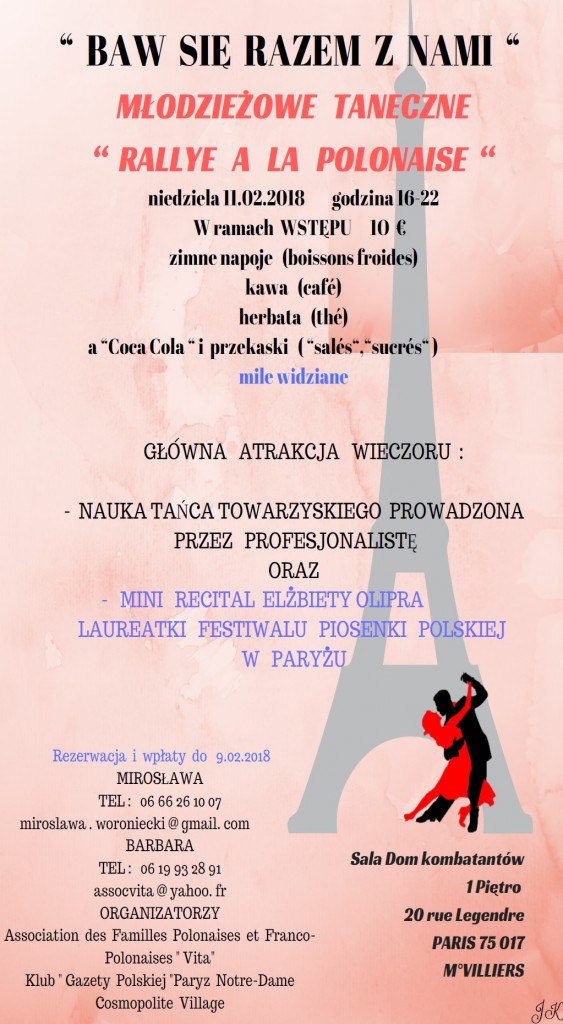 Paryż Notre-Dame tance2018