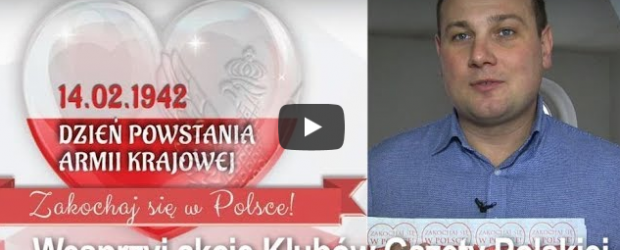 Otwock: 14 lutego zakochaj się w Polsce – Akcja Otwockiego Klubu Gazety Polskiej