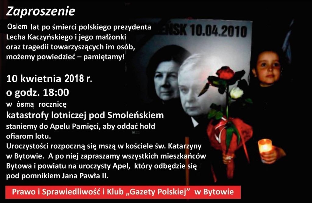 Bytów zaproszenie 2018