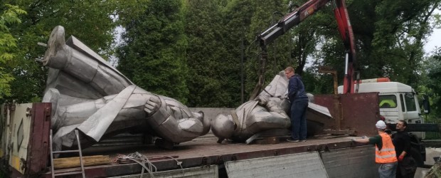 [Tydzień w Klubach „GP”] Klub „GP” pomógł zdemontować komunistyczny pomnik