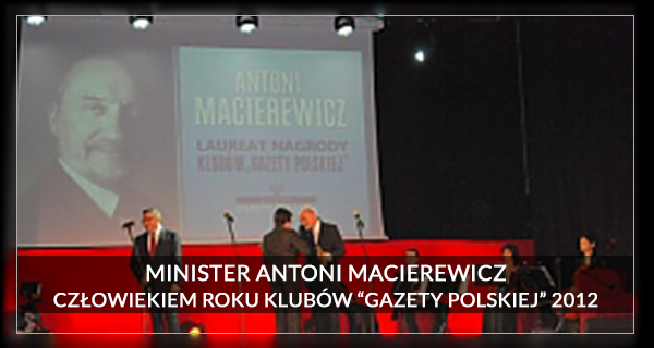 2012 Człowiek Roku - Antoni Macierewicz