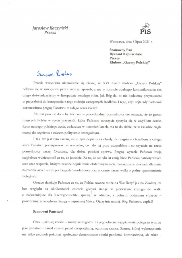 Kaczyński List_1