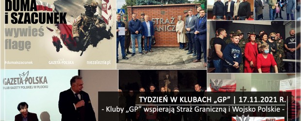 TYDZIEŃ W KLUBACH „GP”|Kluby „GP” wspierają Straż Graniczną i Wojsko Polskie