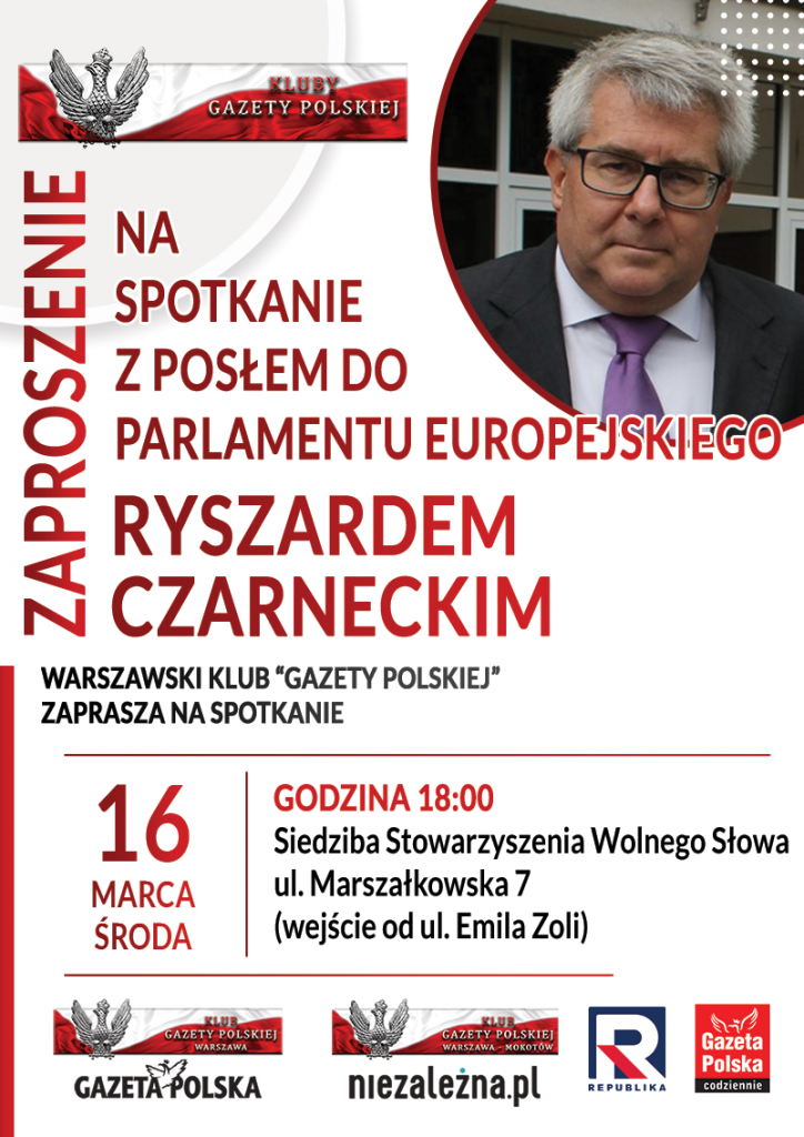 2022.03.16 Warszawa - Ryszard Czarnecki