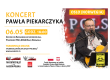 OSLO (NORWEGIA) | ZAPROSZENIE na koncert Pawła Piekarczyka 6.05 godz. 18:00