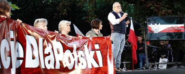 Manifestacja Klubów „GP”. Borowski: Niemcy potrzebują rządu uległego, który zrzeknie się reparacji. Niedoczekanie!