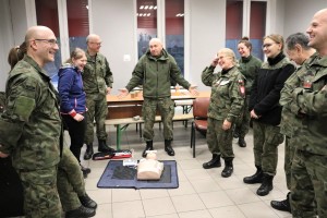 GLIWICE | Szkolenie w zakresie pierwszej pomocy medycznej dla Strzelców Rzeczypospolitej