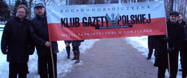 Marsz Pamięci Żołnierzy Wyklętych 1.03.2013 r. w Suwałkach