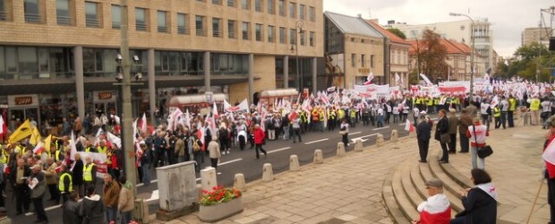 „Dość lekceważenia społeczeństwa” – 14 września 2013 w Warszawie (relacja – Elbląg)