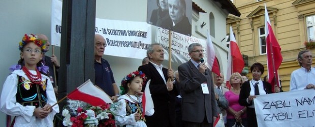 Kraków – 10 września 2013 r. – 41 miesięcy po Tragedii Smoleńskiej (wideo)