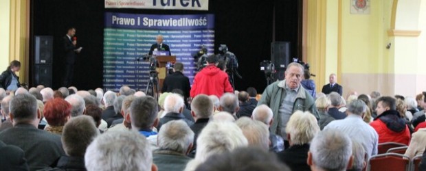 Jarosław Kaczyński w Turku.
