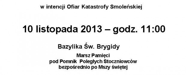 Gdańsk II – miesięcznica smoleńska, 10 listopada, g. 11