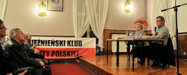 Spotkanie ze Sławomirem Cenckiewiczem w Gnieźnie.