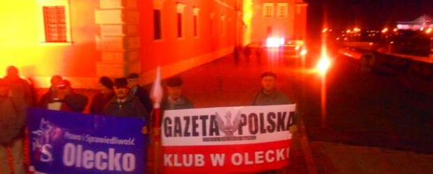 Olecczanie na obchodach Święta Niepodległości i miesięcznicy smoleńskiej.
