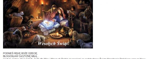 Dębica – podnieś rękę Boże Dziecię …