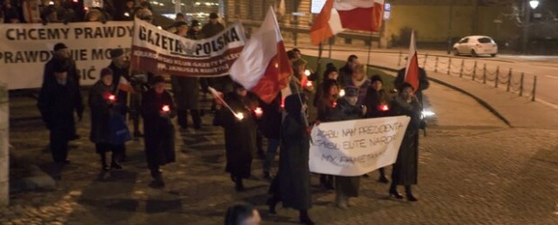 Kraków – Czterdziesta Czwarta Miesięcznica Smoleńska (wideo)
