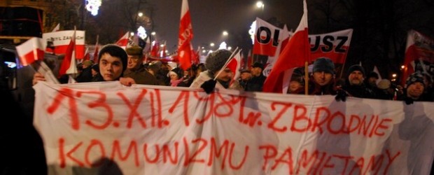 Marsz Niepodległości i Solidarności z udziałem przedstawicieli Klubu Młodych Gazety Polskiej w Krakowie