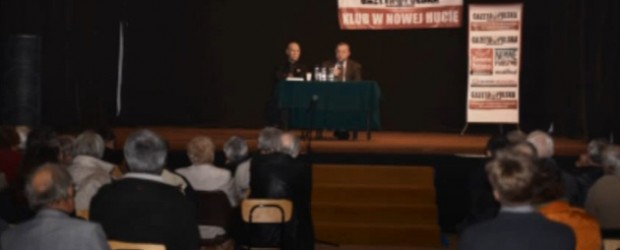 Spotkanie z Leszkiem Żebrowskim i Stanisławem Michalkiewiczem w Krakowie-Nowej Hucie (wideo)