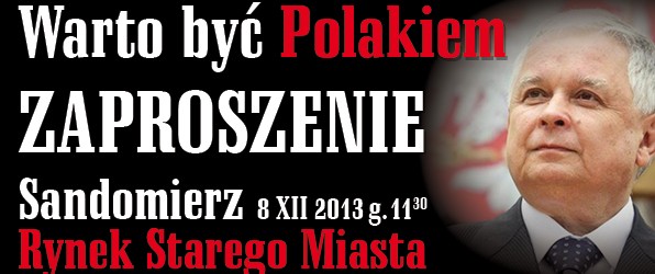 Sandomierz – wystawa pt. ”Warto być Polakiem”, 8 grudnia, g. 11.30