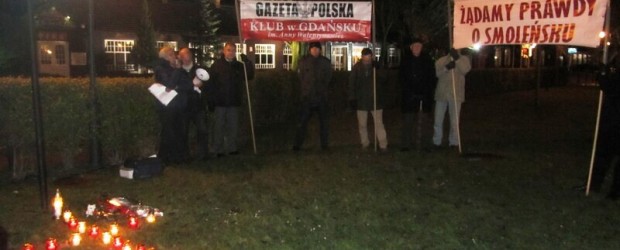 45.miesięcznica tragedii smoleńskiej w Sopocie