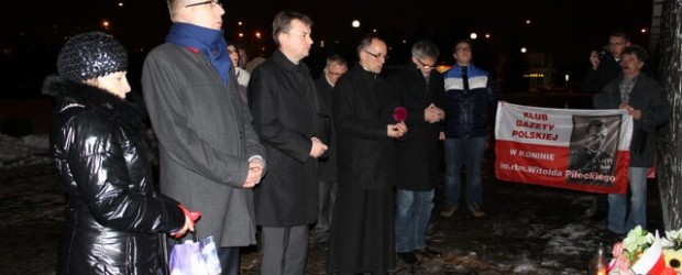 Szef Klubu Parlamentarnego PiS Mariusz Błaszczak w Koninie
