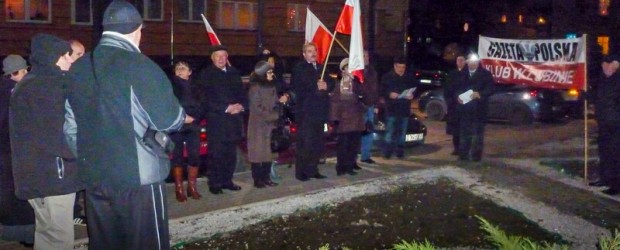 Lubin – miesięcznica tragedii smoleńskiej