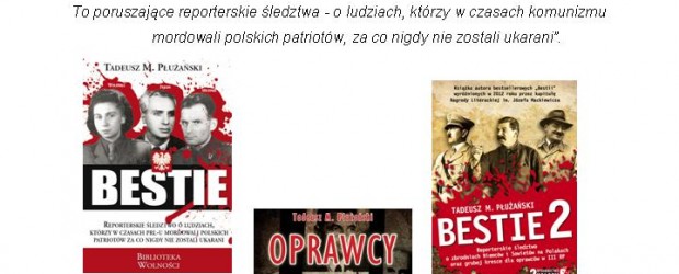 Gdańsk – (ZMIANA DATY) spotkanie autorskie z Tadeuszem M. Płużańskim – 17 marca…