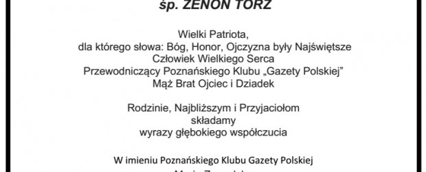 Wyrazy głębokiego współczucia