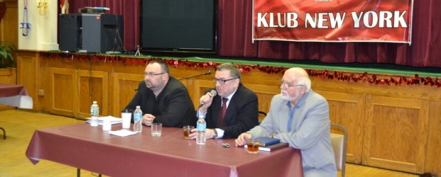 Ryszard Kapuściński oraz Paweł Piekarczyk w USA