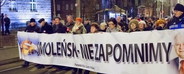 Poznańskie obchody 46 miesięcznicy tragedii smoleńskiej.