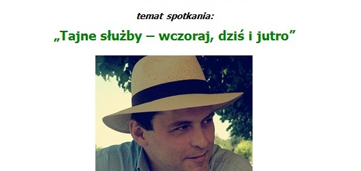 Spotkanie z Cezarym Gmyzem w Sztokholmie