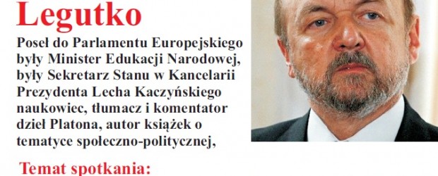 Andrychów II – spotkanie z Ryszardem Legutko nt.” Ideologia Gender – o co tak naprawdę chodzi?”, 23 marca, g. 16.15