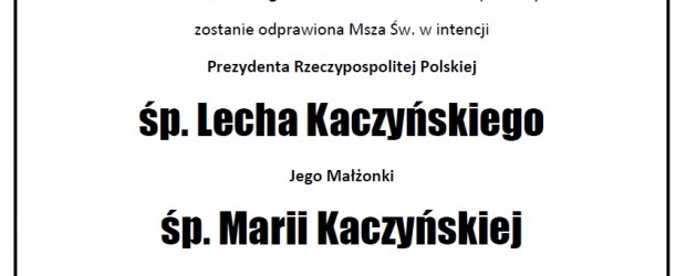 Obchody IV rocznicy Tragedii Smoleńskiej w Opolu
