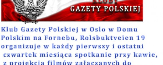 Spotkania Klubu „GP” w Oslo