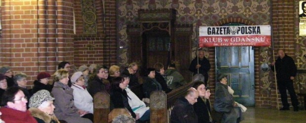 Msza rocznicowa w  parafii Anny Walentynowicz w Gdańsku