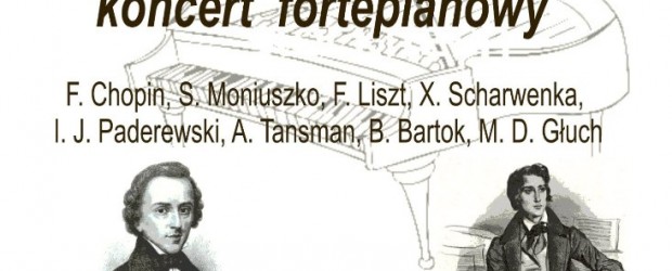 [Szczecin] Koncert fortepianowy  pianisty młodego pokolenia Marcina Dominika Głucha z Goeteborga.