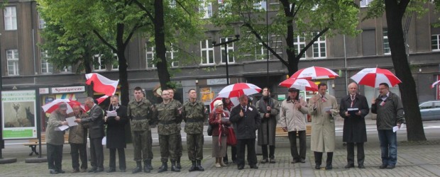 Obchody święta 3 maja w Gliwicach
