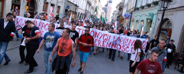„Platforma, idziemy PO was!” Manifestacja w Krakowie (wideo)