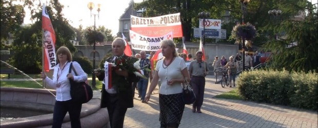 [Opole] 50. miesięcznica Tragedii Smoleńskiej (wideo)