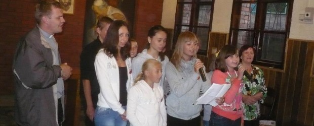 Przyjazd, spotkanie z polskom młodzieżą z Białorusi, 28 lipca