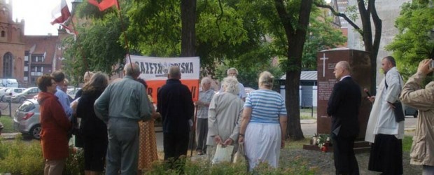 Uczczenie rocznicy Krwawej Niedzieli w Gdańsku